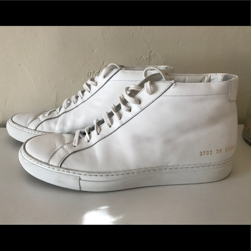 COMMON PROJECT- ORIGINAL ACHILLES LEATHER HIGH TOP